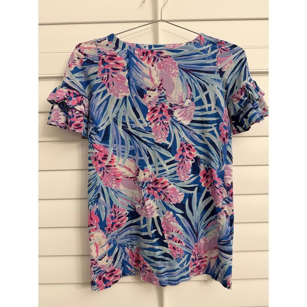 Lilly Pulitzer Girls Lula t-shirt dress size Large (8-10)‎ - Picture 2 of 6